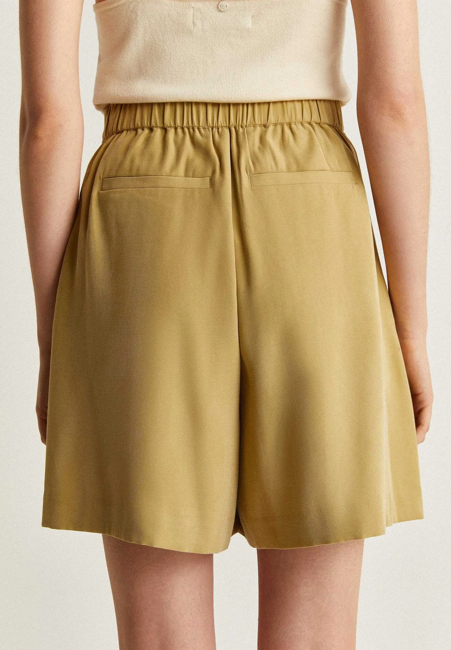 Best Sale Scalpers Bermudas Tencel Detalle Cinturon