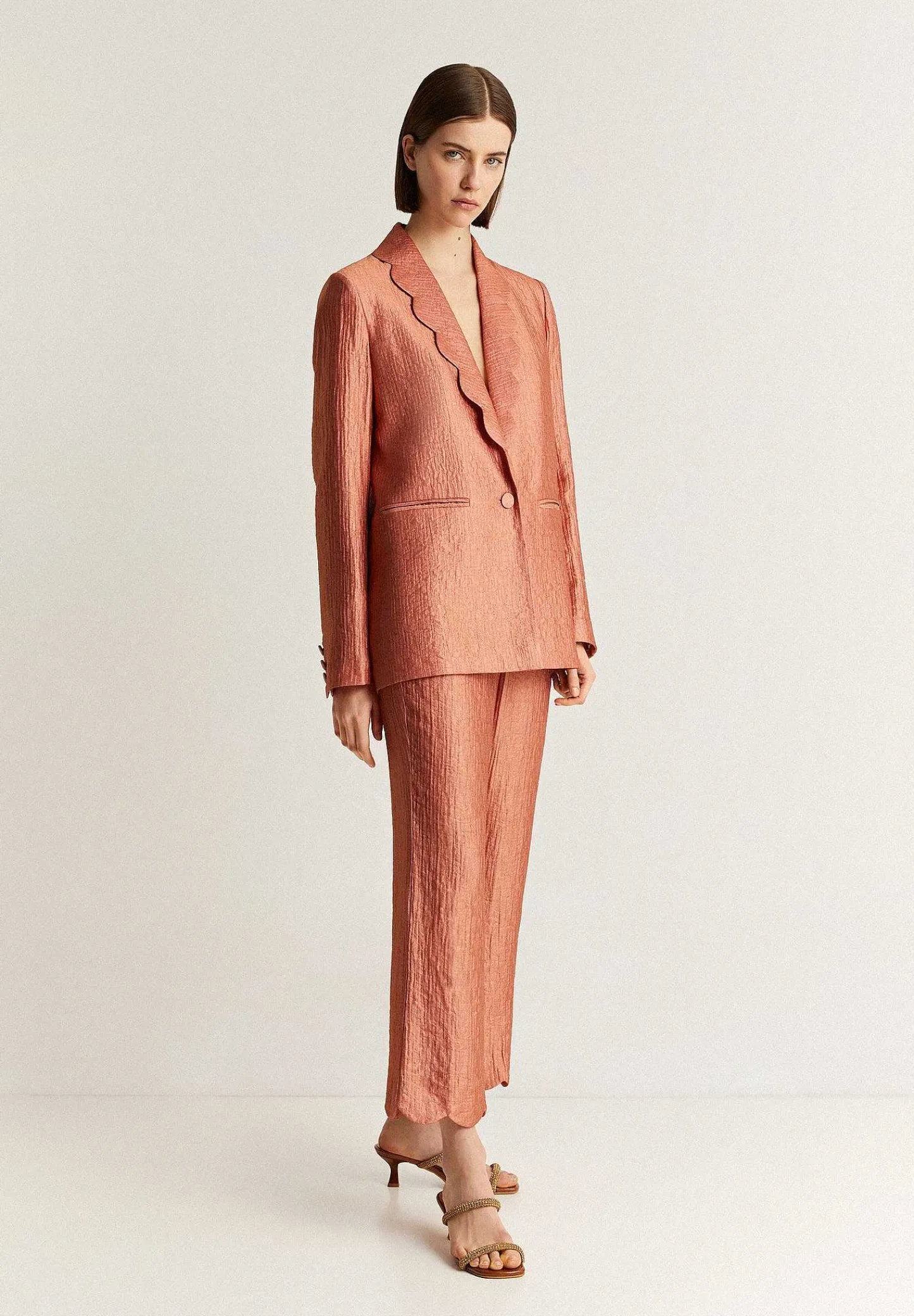 Cheap Scalpers Blazer Detalle Solapas Ondas
