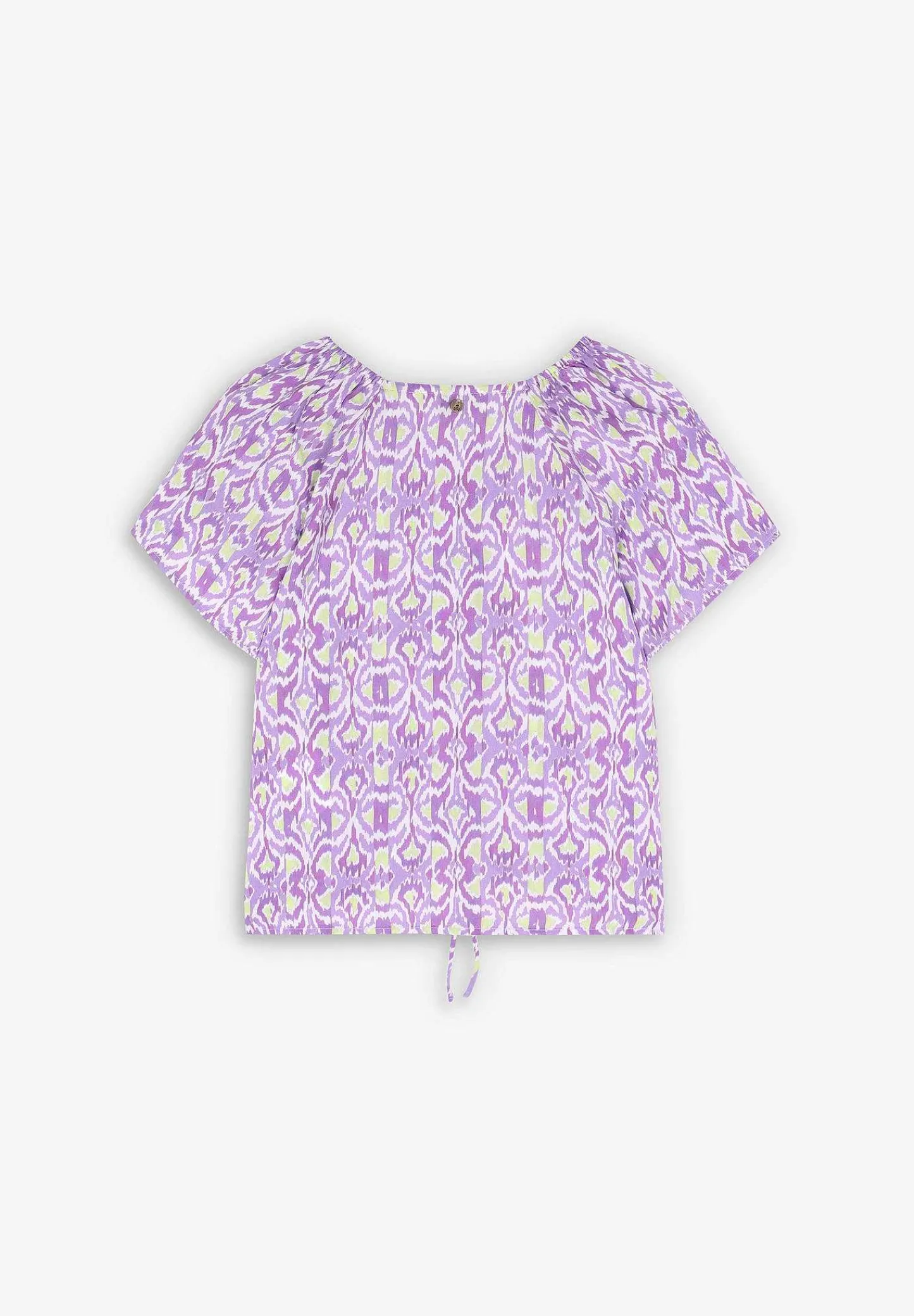 New Scalpers Blusa Ikat Frunce