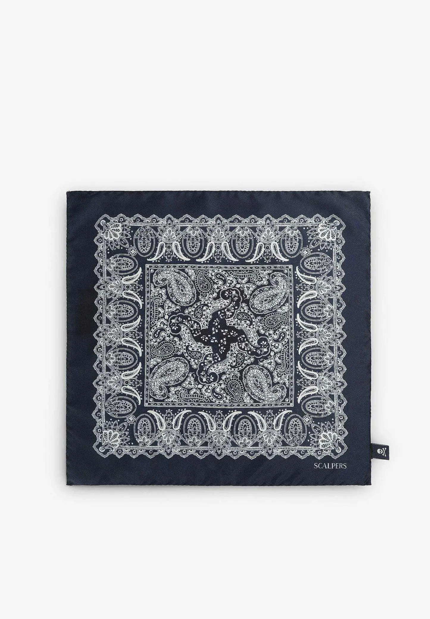 Store Scalpers Panuelo Estampado Paisley Contraste