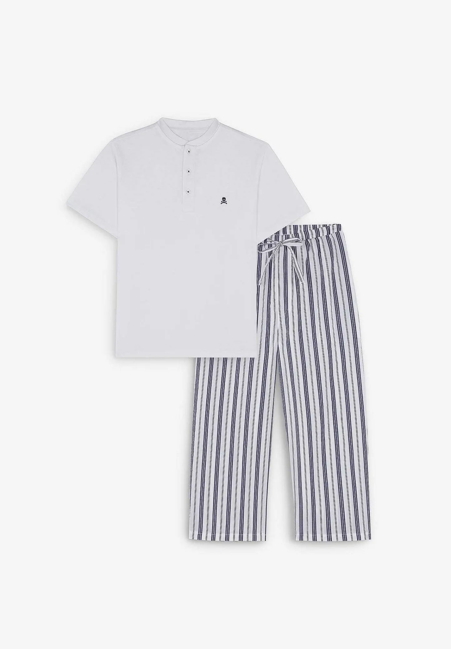 Store Scalpers Pijama Detalle Pantalon Rayas