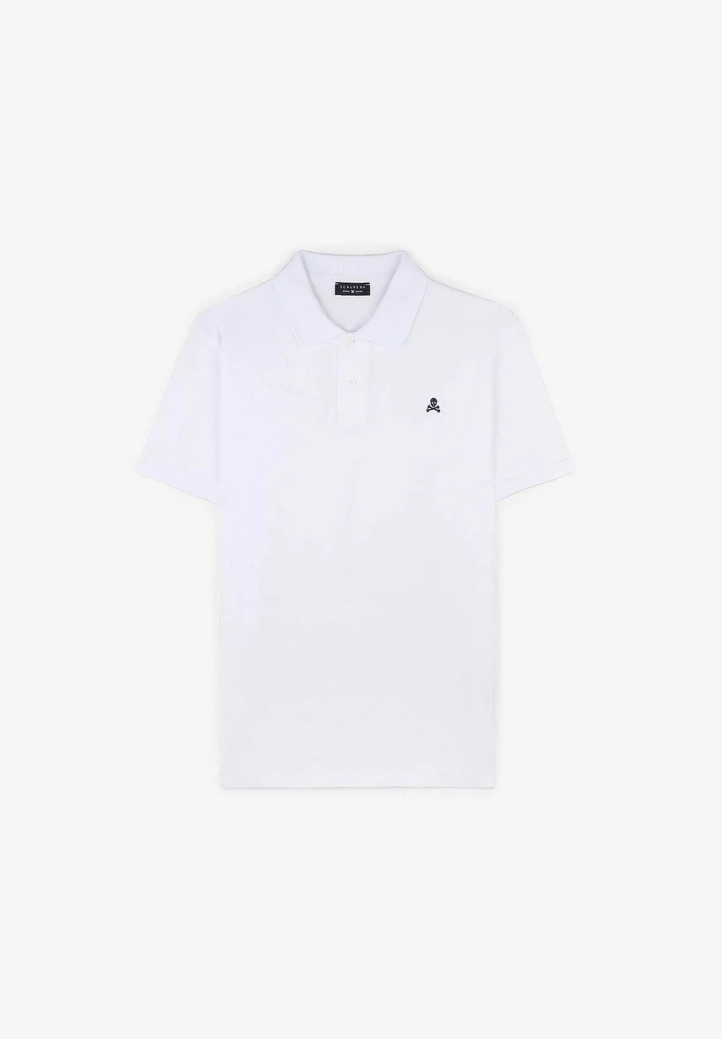Clearance Scalpers Polo Basico Calavera Contraste