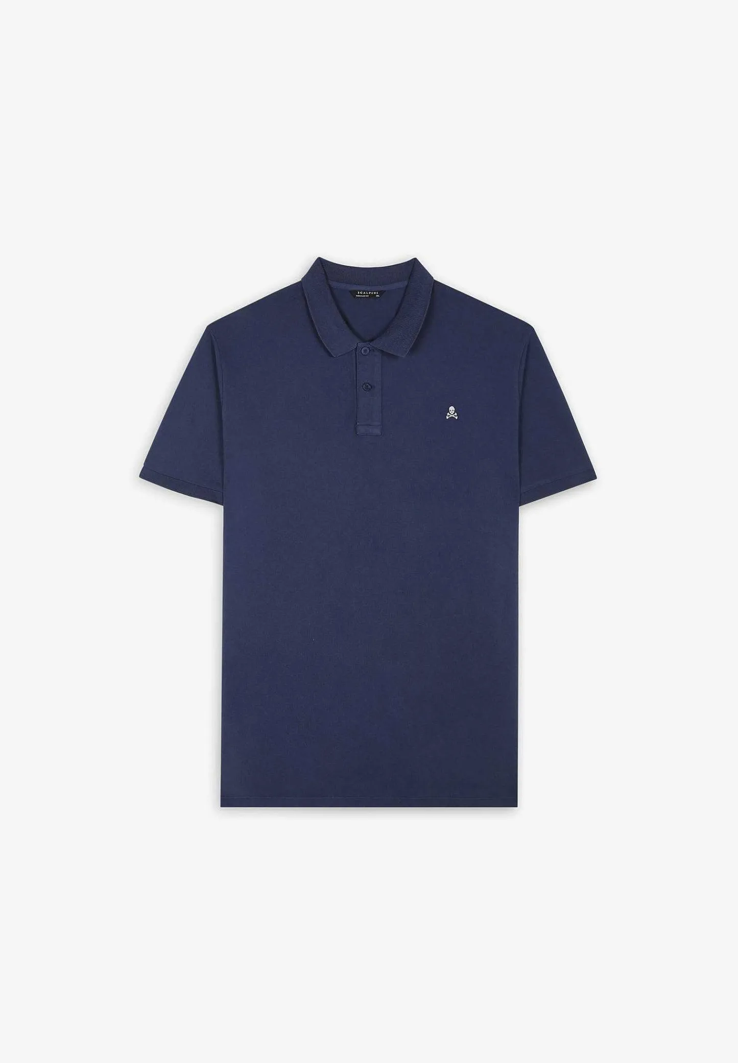 Online Scalpers Polo Basico Calavera Contraste