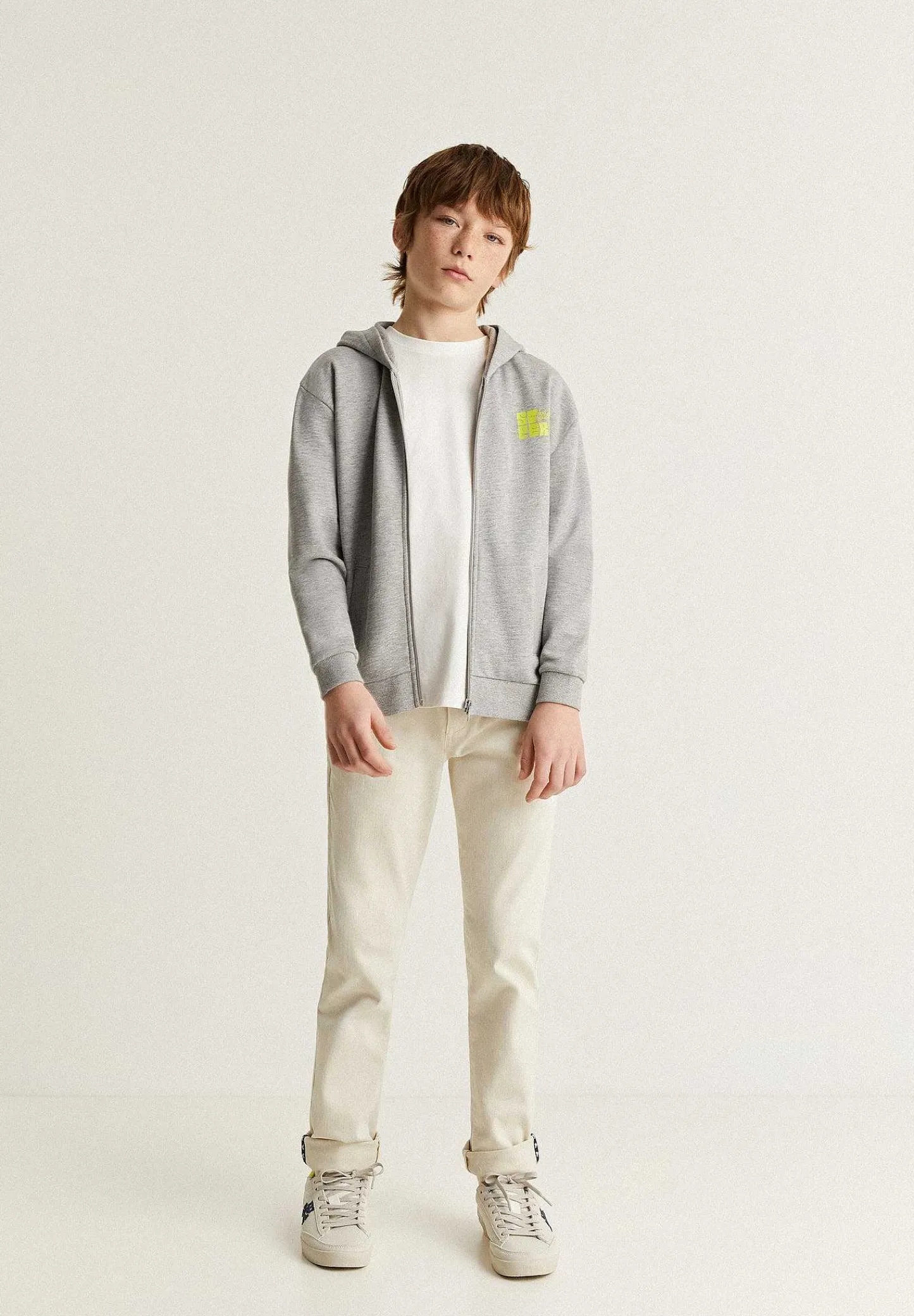 Clearance Scalpers Sudadera Capucha Cremallera