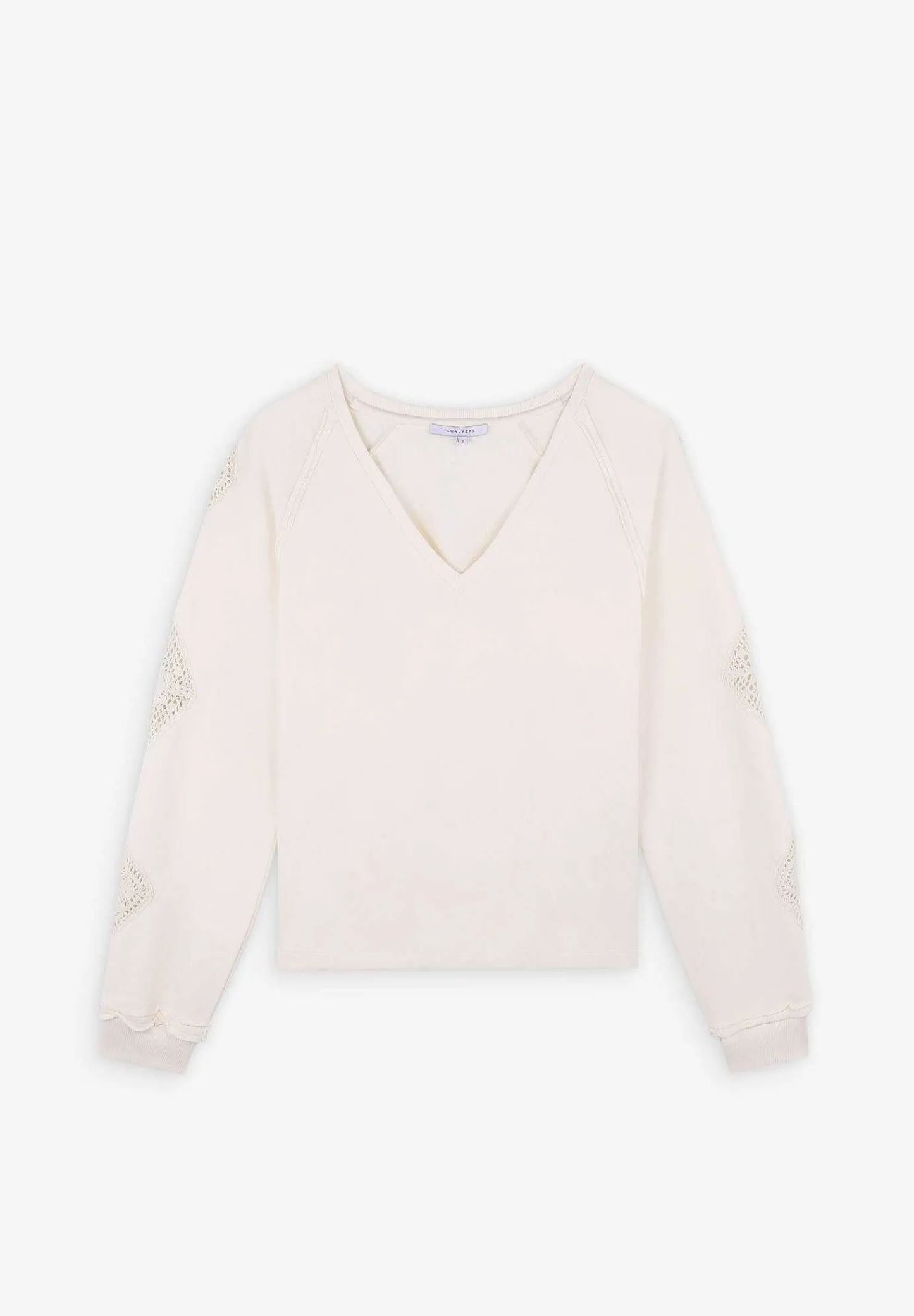 Outlet Scalpers Sudadera Detalles Crochet