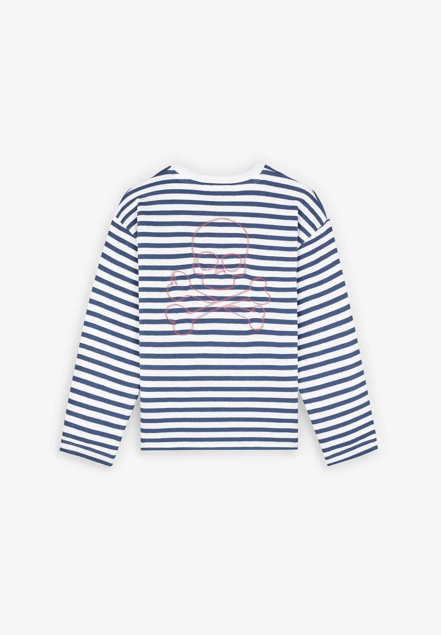 Outlet Scalpers Sudadera Rayas Calavera Contorno