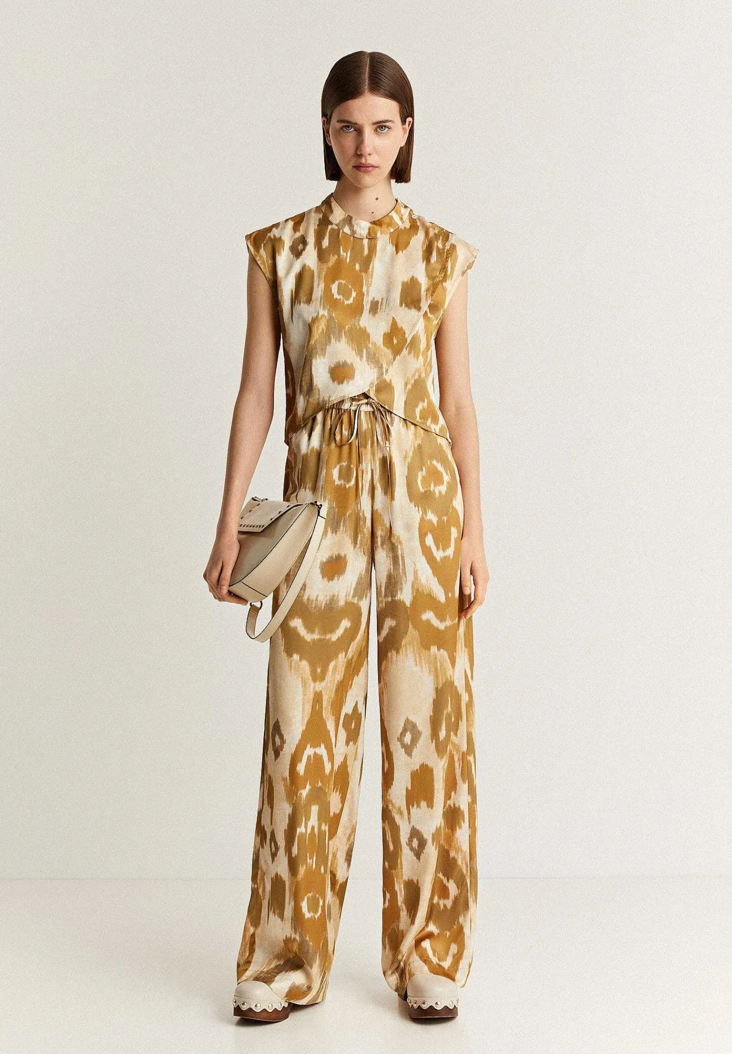 Fashion Scalpers Top Animal Print Cruzado