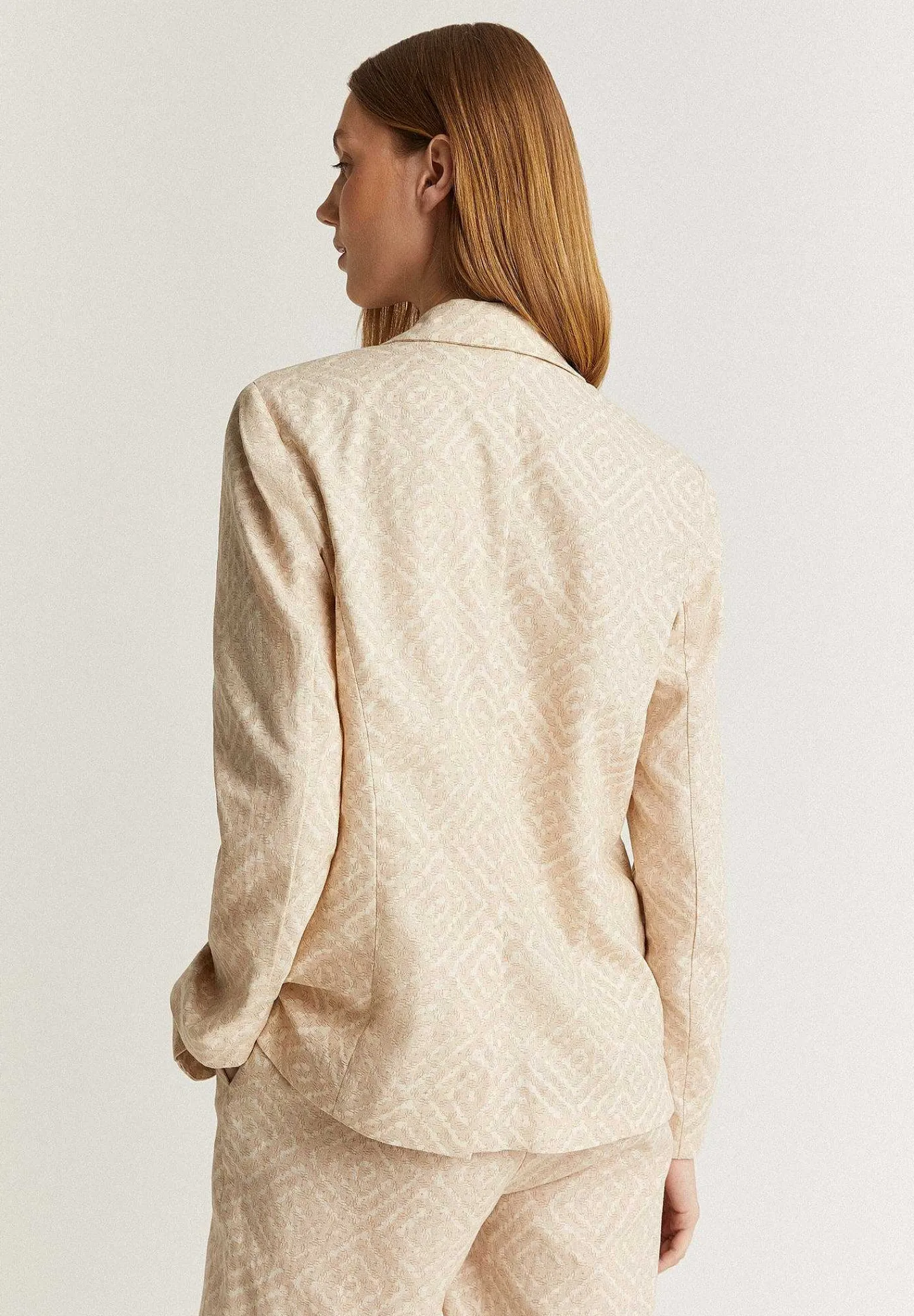 Clearance Scalpers Trim Print Blazer